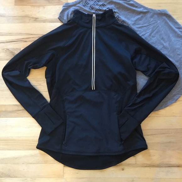 Athleta Tops - Athleta Mesh Zip Running Jacket